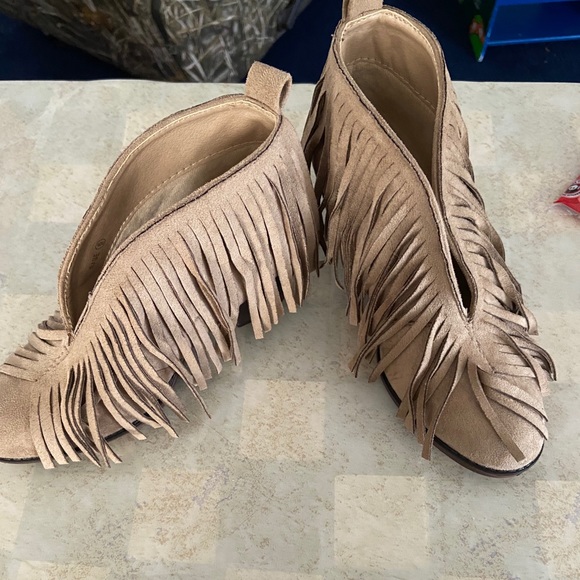 Fringe Booties - Picture 2 of 2